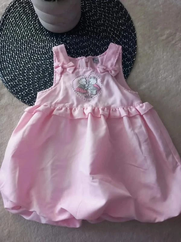 Lined skirt pink 12 months – photo 4